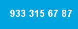 933 315 67 87